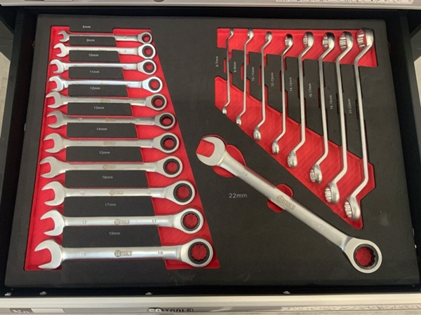 SG-Tools gereedschapswagen 257-delig – foto 6 – kavel bij XL Auctions