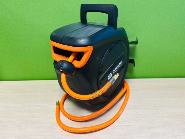 Daewoo luchtslanghaspel 20m automatisch oprolbaar DAPAHR20 – foto 4 – kavel bij XL Auctions