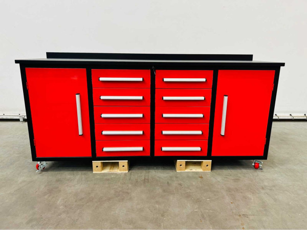 RTE garagewerkbank 223x65x110cm – foto 3 – kavel bij XL Auctions