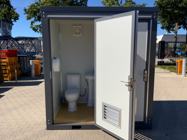 RTE sanitairunit dubbele toiletcabine 205x128x230cm – foto 14 – kavel bij XL Auctions