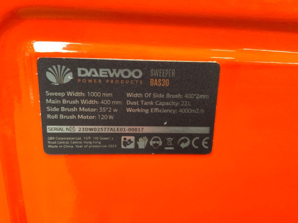 Daewoo DAS30 veegmachine 1000mm – foto 17 – kavel bij XL Auctions