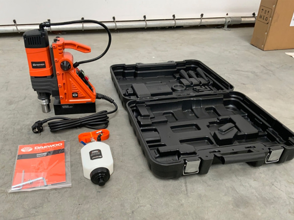 Daewoo magnetische boormachine DAMD1600 – kavel bij XL Auctions