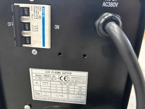 Daewoo plasmasnijmachine DWCUT-60 – foto 12 – kavel bij XL Auctions