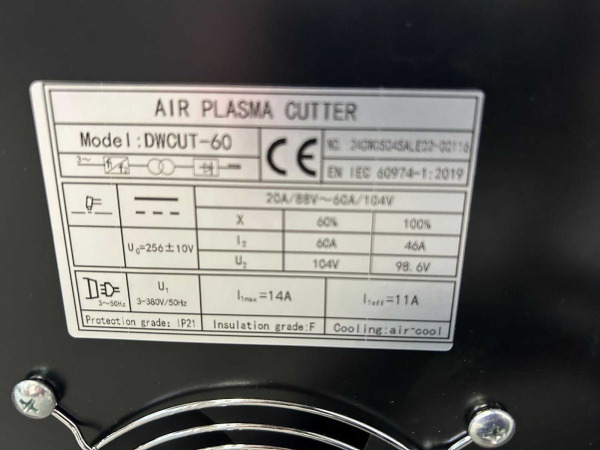 Daewoo plasmasnijmachine DWCUT-60 – foto 13 – kavel bij XL Auctions