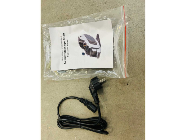 RTE massagestoel Full-Body wit/zwart – foto 12 – kavel bij XL Auctions