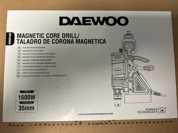 Daewoo kernboormachine magnetisch DAMCD1600 – foto 11 – kavel bij XL Auctions