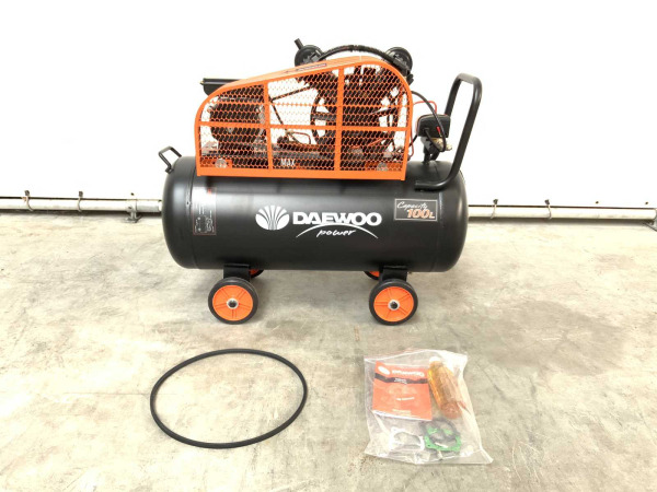 Daewoo luchtcompressor 100L DAAX100L – foto 3 – kavel bij XL Auctions