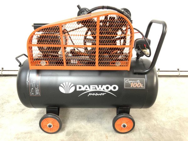 Daewoo luchtcompressor 100L DAAX100L – foto 4 – kavel bij XL Auctions