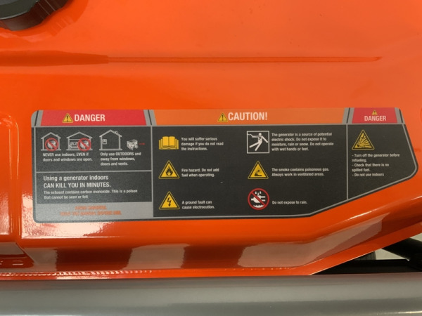 Daewoo benzine generator 6,5kW GDAX9250E – foto 14 – kavel bij XL Auctions