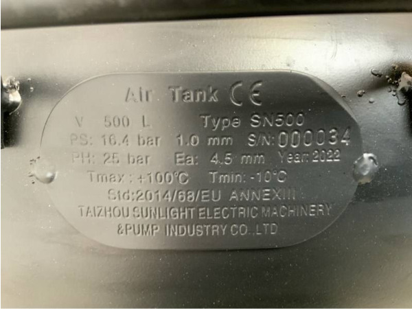 Daewoo luchtcompressor 400V 14bar DAAX500L – foto 20 – kavel bij XL Auctions