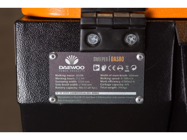 Daewoo veegmachine elektrisch 1250mm DAS80 – foto 11 – kavel bij XL Auctions