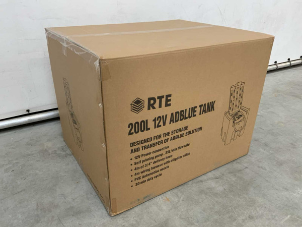RTE 200L mobiele AdBlue tank met 12V pomp – foto 11 – kavel bij XL Auctions