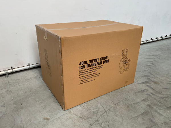 RTE mobiele dieseltank 400L met 12V pomp – foto 11 – kavel bij XL Auctions
