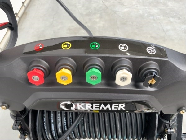 Kremer hogedrukreiniger benzine 170 bar KR-170B – foto 8 – kavel bij XL Auctions