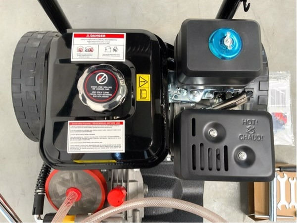 Kremer hogedrukreiniger benzine 170 bar KR-170B – foto 11 – kavel bij XL Auctions