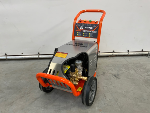 Daewoo hogedrukreiniger 200 bar 4kW DAW4000E-3 – foto 5 – kavel bij XL Auctions