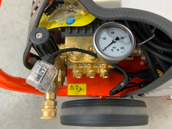 Daewoo hogedrukreiniger 200 bar 4kW DAW4000E-3 – foto 12 – kavel bij XL Auctions