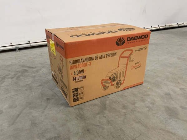 Daewoo hogedrukreiniger 200 bar 4kW DAW4000E-3 – foto 14 – kavel bij XL Auctions