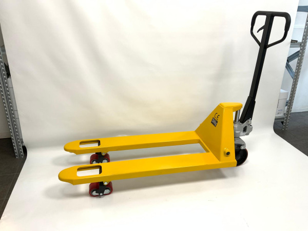 Palletwagen 2500kg 1140mm geel – foto 4 – kavel bij XL Auctions