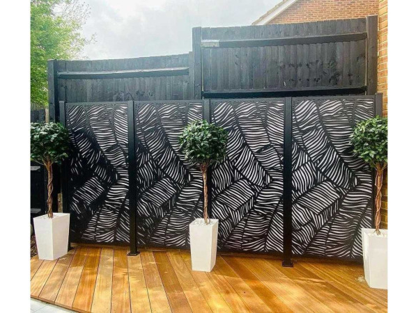 3x Composiet terrasscherm "Verdure" 180x90cm – foto 4 – kavel bij XL Auctions