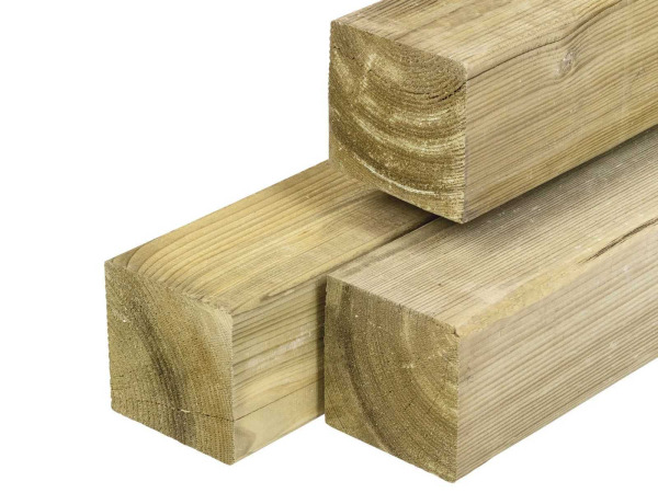 20x Grenen tuinpaal geschaafd 210x6,8x6,8 cm – kavel bij XL Auctions