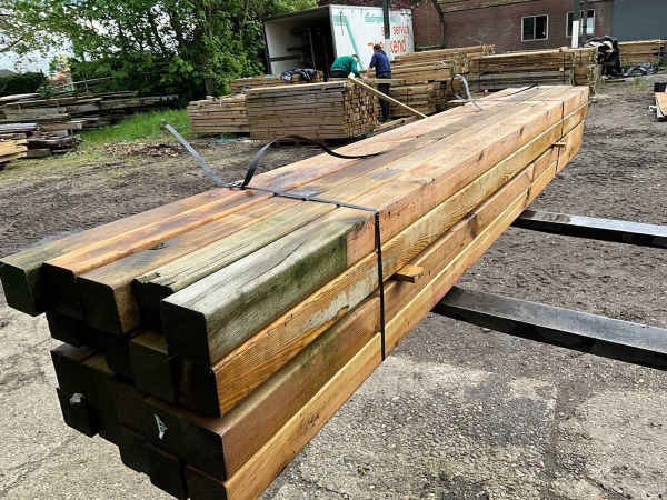 20x Grenen tuinpaal geschaafd 210x6,8x6,8 cm – foto 4 – kavel bij XL Auctions