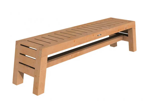 2x Woodvision Douglas tuinbank "Riva" - 200x45x45cm – foto 2 – kavel bij XL Auctions