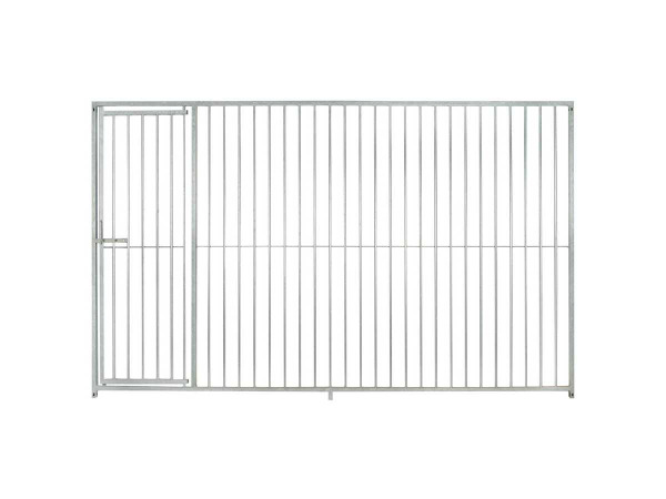 Stalen hondenkennel verzinkt - 200x300x184 cm – foto 3 – kavel bij XL Auctions