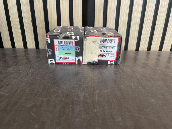 2 Dozen Kelfort Blindklinknagels & Inbusbouten – foto 2 – kavel bij XL Auctions