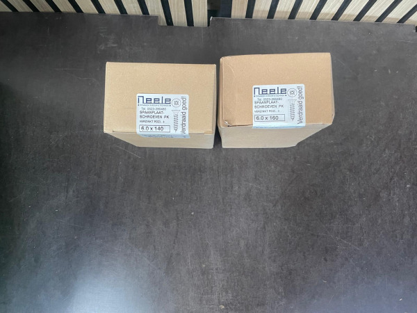 2 Dozen Spaanplaatschroeven 6x140 & 6x160 mm – foto 2 – kavel bij XL Auctions