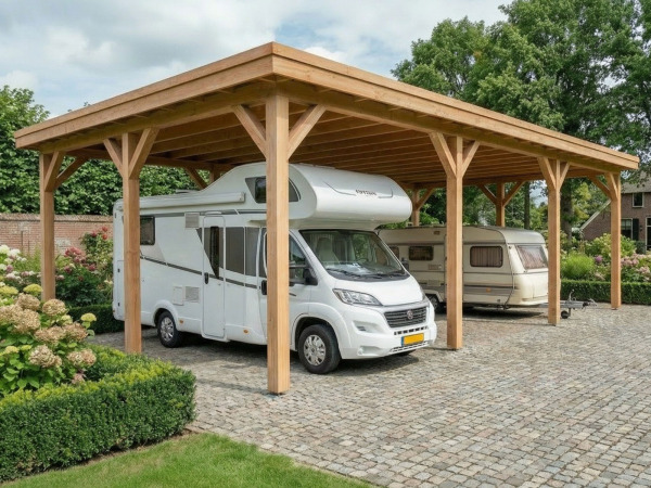 Vrijstaande camper-/caravanoverkapping 660x960x395cm – foto 5 – kavel bij XL Auctions
