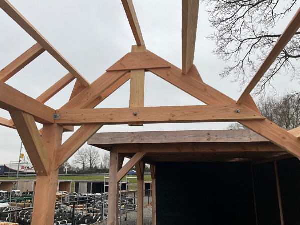 Traditionele Douglas kapschuur 550x360x325 cm – foto 9 – kavel bij XL Auctions
