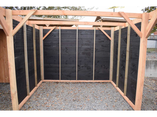 Douglas carport frame met berging 720x410x235 cm – foto 13 – kavel bij XL Auctions