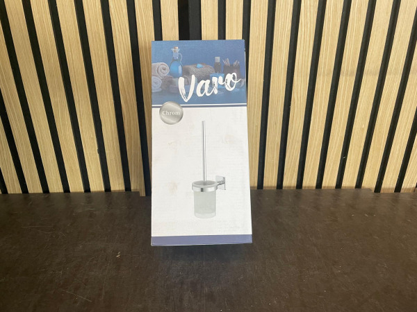 Varo WC-Borstelgarnituur Chroom met Wandhouder – kavel bij XL Auctions