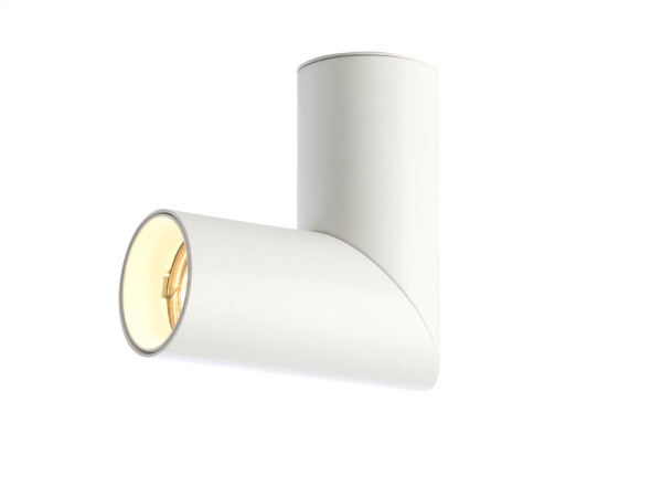 12x GU10 Opbouwspot Armatuur cilinder zand wit draaibaar – foto 2 – kavel bij XL Auctions