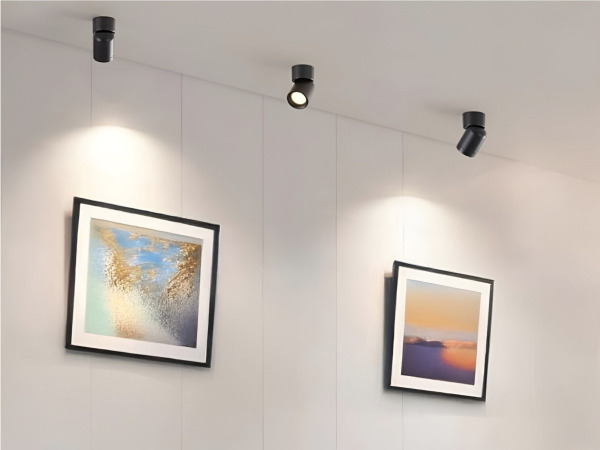 8x GU10 Opbouwspot Armatuur cilinder zand zwart draaibaar – foto 5 – kavel bij XL Auctions