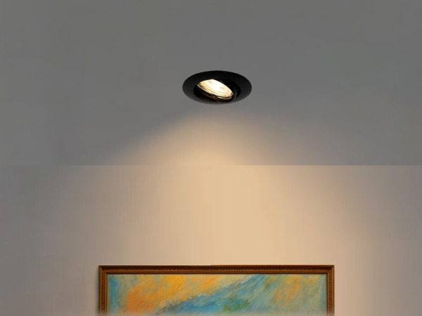 20x GU10 inbouw armatuur zand zwart met lamphouder – foto 2 – kavel bij XL Auctions