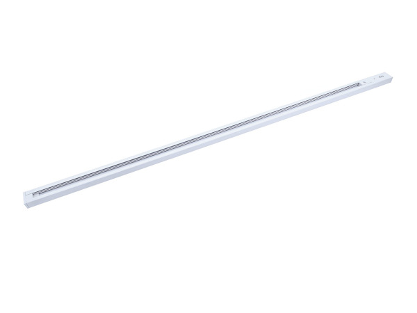 6x 1 meter Rail voor 1 fase 2 draden railsystem + verbinder wit – foto 2 – kavel bij XL Auctions