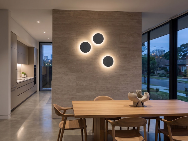 4x 8.5W LED Wandlamp rond design 3in1 Kleur CCT zand zwart – foto 6 – kavel bij XL Auctions