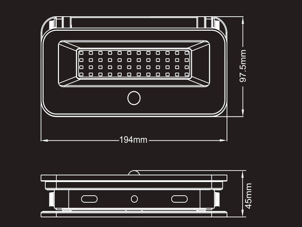 10x Solar 400lm LED 3in1 kleur CCT Breedstraaler met Sensor – foto 6 – kavel bij XL Auctions