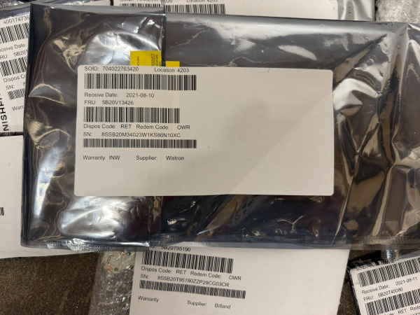 Partij 30x Lenovo moederborden, o.a. ThinkPad P1 & X1 Yoga – foto 6 – kavel bij XL Auctions