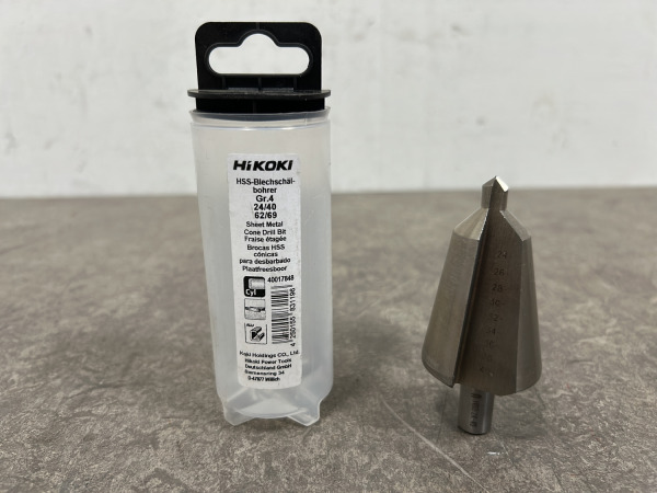 2x HiKOKI HSS-plaatfreesboor ø24–40mm – foto 2 – kavel bij XL Auctions