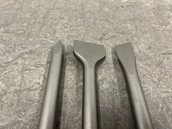 5x Hikoki beitel 400mm SDS-Max set 3-delig – foto 3 – kavel bij XL Auctions