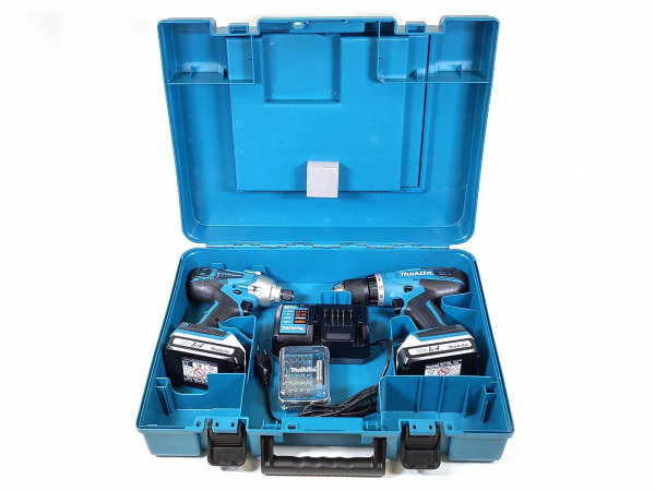 Makita accuboor en slagschroever combi kit DK18354X1 – foto 5 – kavel bij XL Auctions