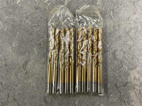 10x Makita metaalboor ø9x125mm 10-pack HSS-TiN – foto 2 – kavel bij XL Auctions
