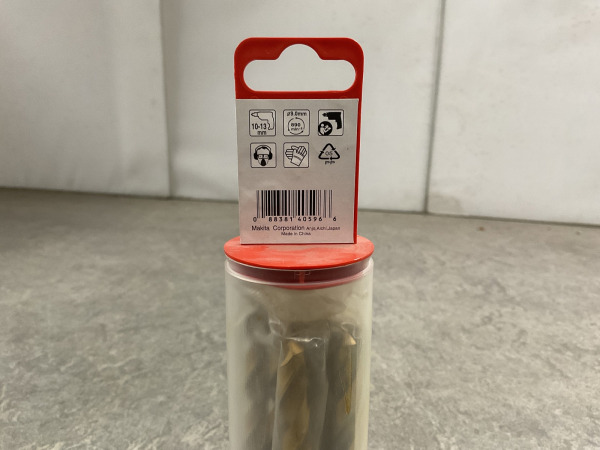 10x Makita metaalboor ø9x125mm 10-pack HSS-TiN – foto 4 – kavel bij XL Auctions
