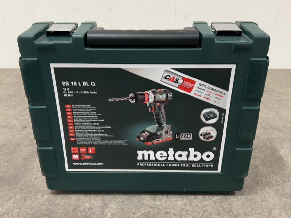 Metabo accu schroefboormachine BS18LBLQ – kavel bij XL Auctions