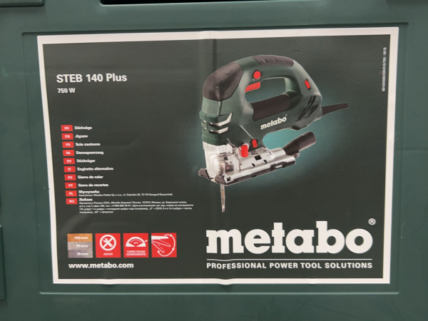 Metabo decoupeerzaag STEB 140 PLUS – foto 2 – kavel bij XL Auctions