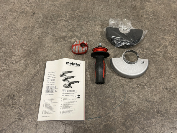 Metabo haakse slijper 1900W WEPBA 19-125 Q DS M – foto 5 – kavel bij XL Auctions