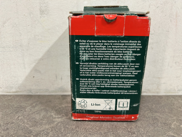 Metabo accu 14,4V 2,6Ah – foto 2 – kavel bij XL Auctions